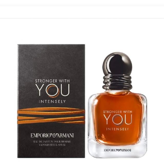 Image of Emporio Armani Stronger With You Intensely Eau de Parfum for Men – Warm, Sweet & Long-Lasting Fragrance