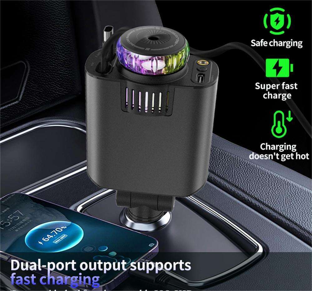 Image of 5-in-1 Car Charger with Perfume Diffuser