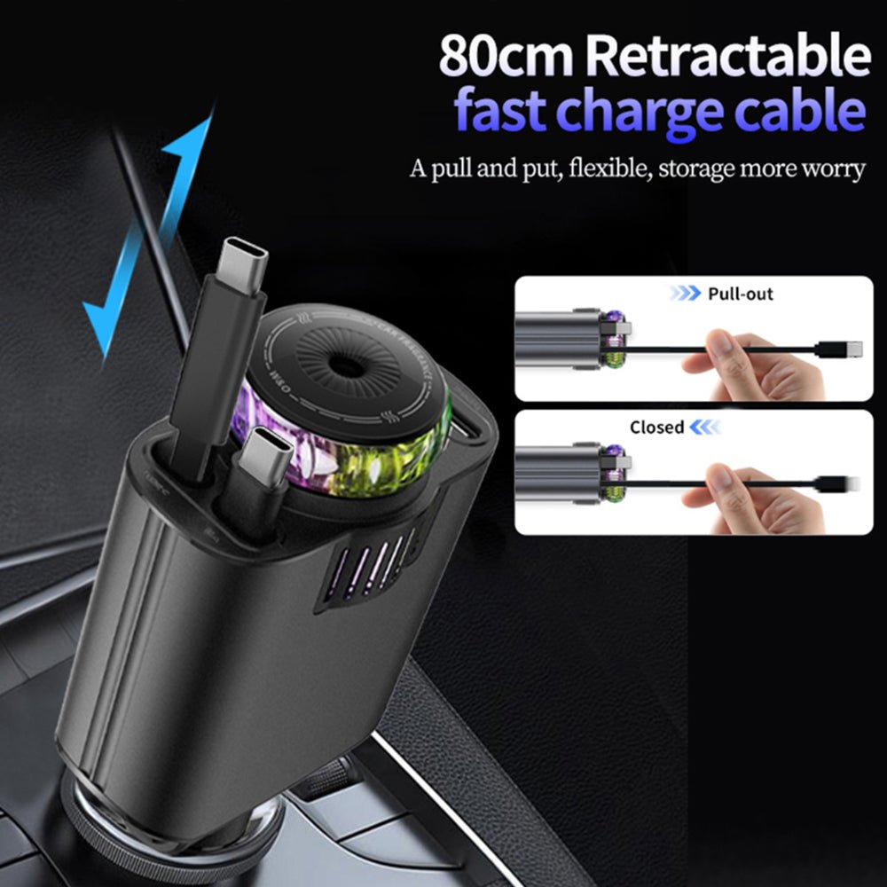 Image of 5-in-1 Car Charger with Perfume Diffuser