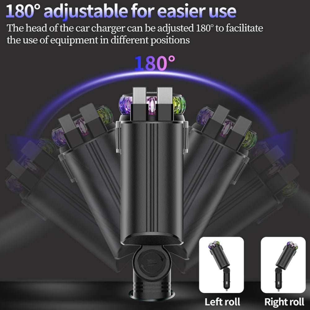 Image of 5-in-1 Car Charger with Perfume Diffuser