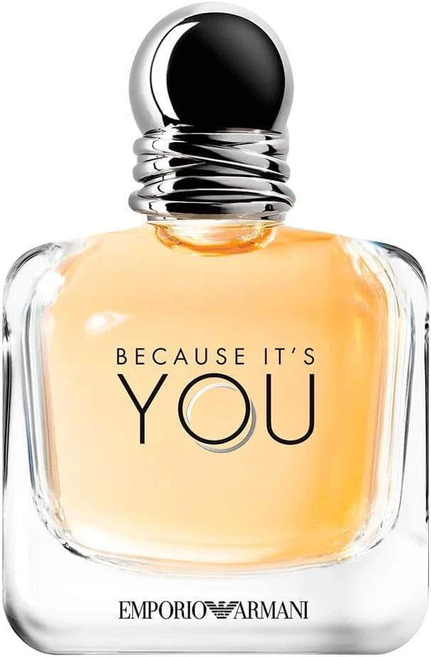 Image of Because It's You Eau De Parfum Spray (Tester) By Emporio Armani 100 ml Eau De Parfum Spray
