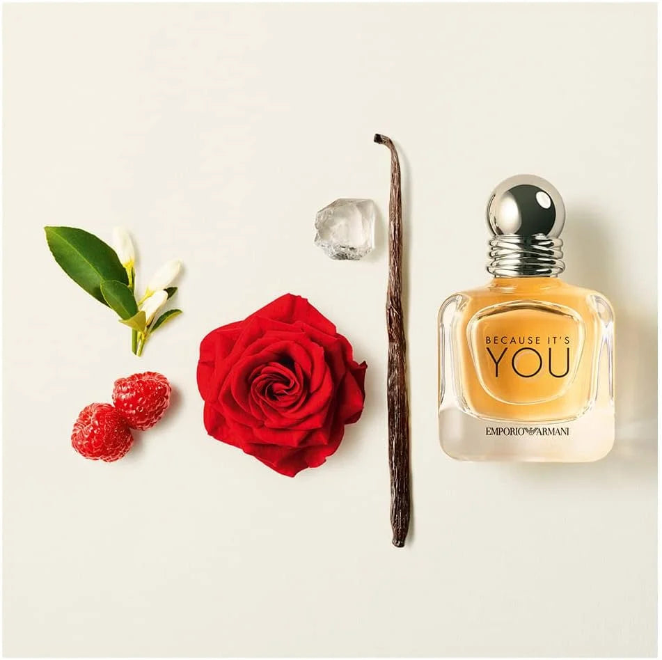 Image of Because It's You Eau De Parfum Spray (Tester) By Emporio Armani 100 ml Eau De Parfum Spray