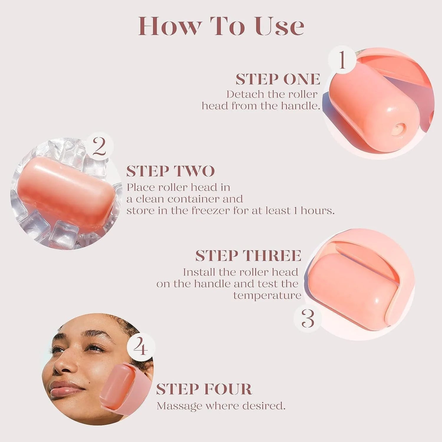 Image of Facial Ice Head Roller Massage