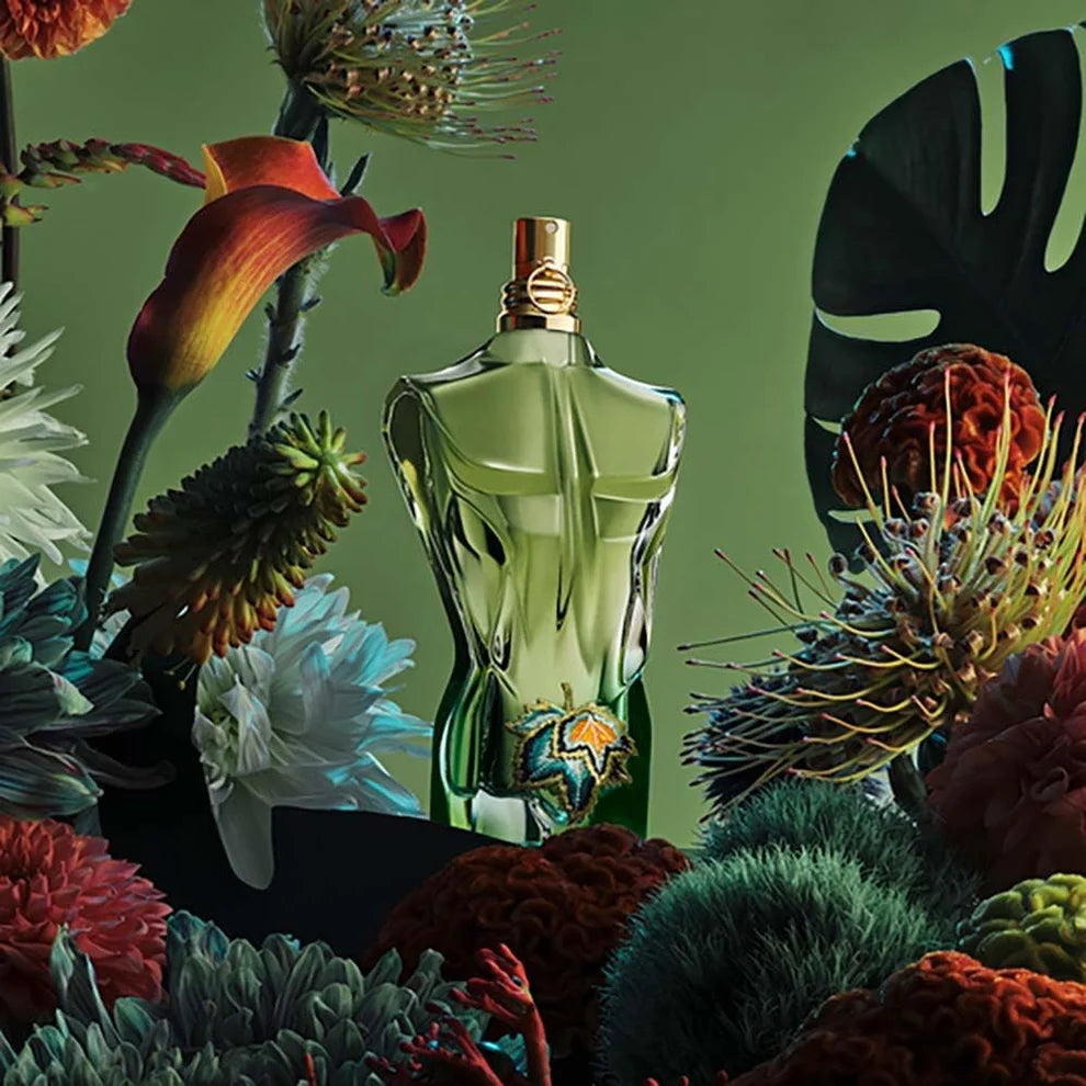 Image of Jean Paul Gaultier Le Beau Paradise Garden EDP 125ML | Long Lasting Fresh Woody Aquatic Men's Cologne with Coconut Water, Green Fig & Sandalwood - Designer Fragrance Spray