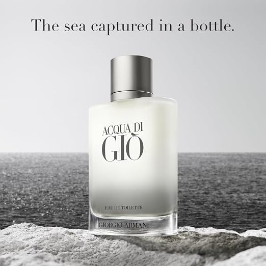 Image of Giorgio Armani Acqua di Giò Eau de Toilette for Men – 100ml Fresh Aquatic Fragrance