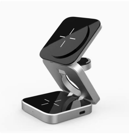 Image of 3 In 1 Foldable Wireless Charger Station