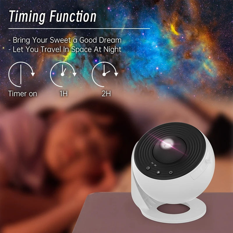 Image of Night Light Galaxy Projector
