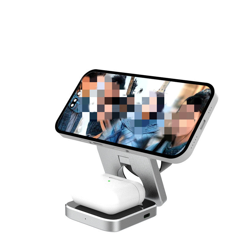 Image of 3 In 1 Foldable Wireless Charger Station