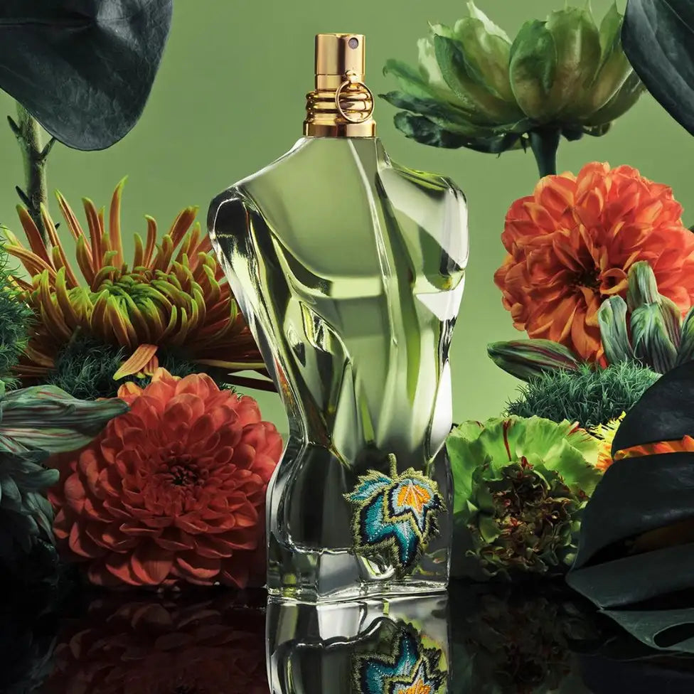 Image of Jean Paul Gaultier Le Beau Paradise Garden Eau de Parfum for Men – Exotic Green Fragrance