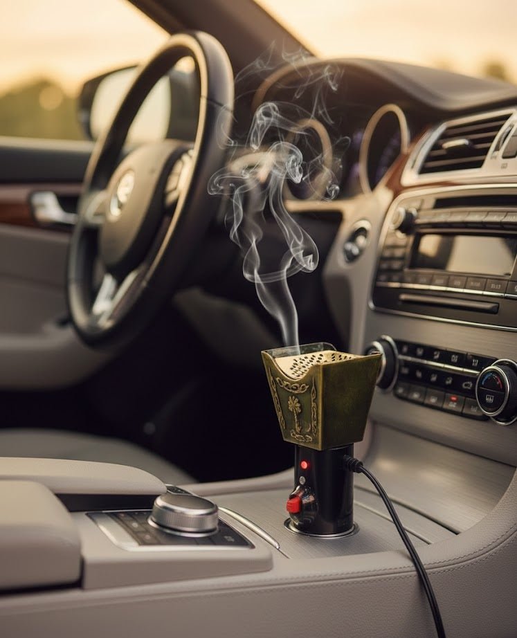 Image of Portable Car Electric Incense Burner