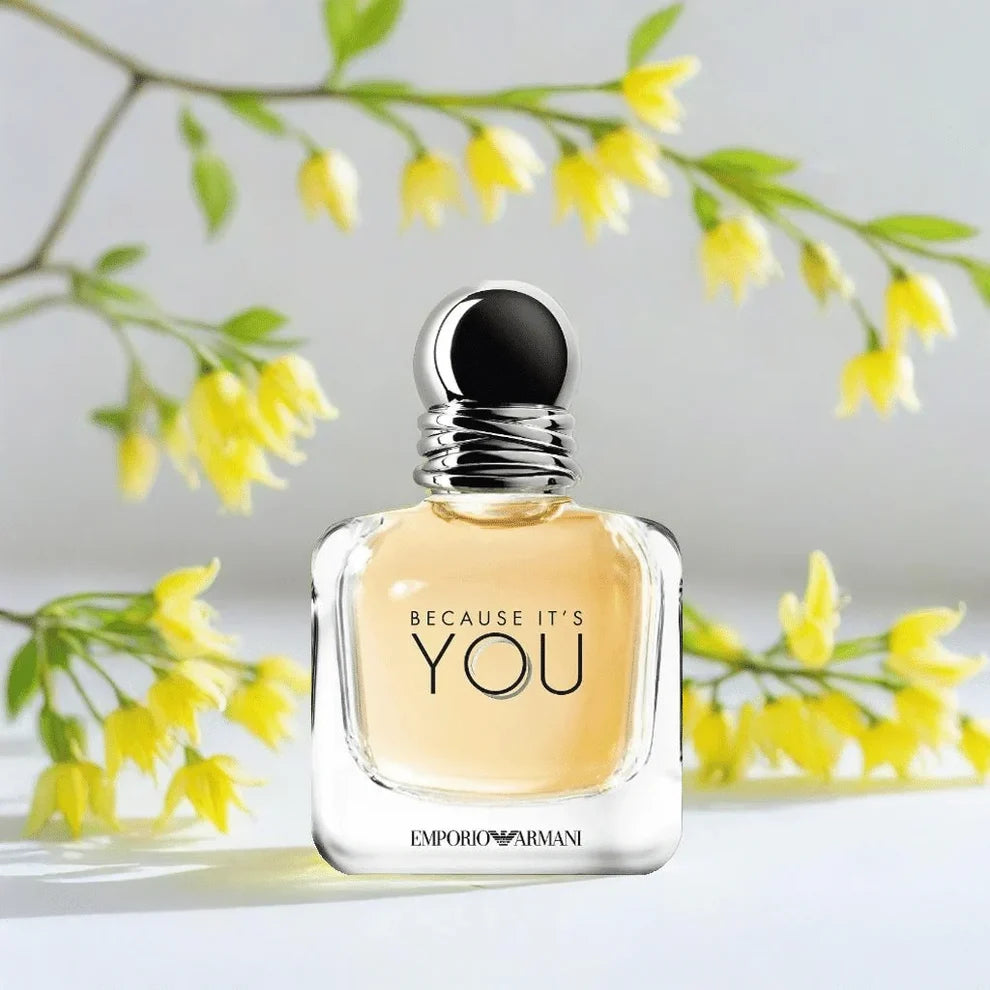 Image of Because It's You Eau De Parfum Spray (Tester) By Emporio Armani 100 ml Eau De Parfum Spray